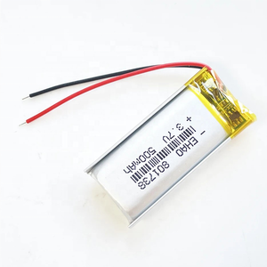 801738 <span class=keywords><strong>3</strong></span>.7v 500mah 401738 501738 601738 701738 901738 şarj edilebilir polimer lityum iyon Li-ion pil paketi - Product Image 4