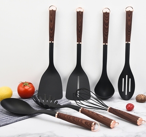 Bền đồ nấu nướng 7-mảnh <span class=keywords><strong>Nylon</strong></span> đồ dùng nhà bếp Bộ an toàn cho không dính chảo và chậu - Product Image 3
