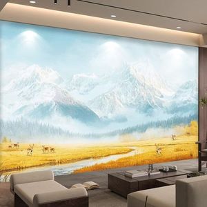Mural <span class=keywords><strong>de</strong></span> Pared con Paisaje <span class=keywords><strong>de</strong></span> Olas Costeras, <span class=keywords><strong>para</strong></span> Habitaciones y Salones <span class=keywords><strong>de</strong></span> Hotel, Fácil <span class=keywords><strong>de</strong></span> Instalar - Product Image 3