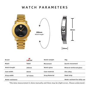 Montres <span class=keywords><strong>pour</strong></span> hommes, montres <span class=keywords><strong>pour</strong></span> femmes, montres à quartz étanches, vente directe d'usine BELBI, montres dans des boîtes en papier - Product Image 6