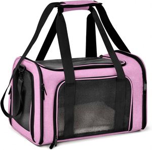 Free sample Pet <b>Carrier</b> for Small Dogs & <b>Cats</b> | <b>Soft</b>-Sided Lightweight Collapsible Travel <b>Carrier</b> with Ventilation - Product Image 6