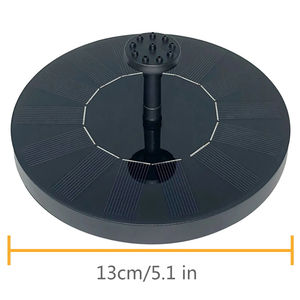 Pompe à cascade flottante solaire pour bassin de jardin, décoration de patio, vente en gros - Product Image 6