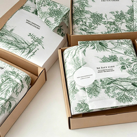 Emballage cadeau de luxe personnalisé en papier recyclé durable avec logo estampé à chaud en feuille d'or, pour bijoux, cosmétiques, fleurs, vêtements