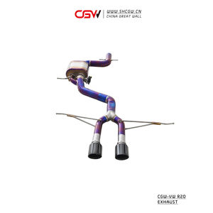 Sistema <span class=keywords><strong>de</strong></span> Escape Catback <span class=keywords><strong>de</strong></span> Titanio con Sonido Potente para VW MK6 R20 2.0T con Silenciador <span class=keywords><strong>de</strong></span> Resonador Grande para Evitar el Sonido <span class=keywords><strong>de</strong></span> Dron - Product Image 5