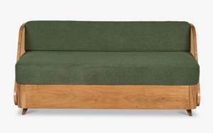 Sofá de lujo de madera maciza de Sheesham, sofás modernos para sala de estar, elegantes, cómodos, duraderos y perfectos para un hogar elegante. - Product Image 6