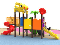 Aire de jeux en plastique de petite taille pour enfants en plein air
