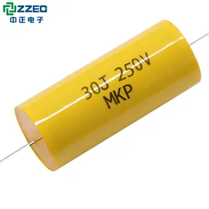 电容器 (轴向型) 30uf 轴向 Mkp 306j 250v 金属化聚丙烯薄膜 306j 250v MKP 音频电容器 Cbb20 30uf 250v