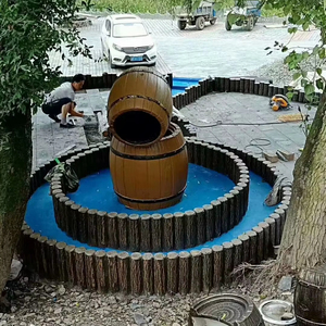 Moule décoratif extérieur en béton d'écorce d'arbre pour la conception de paysage et les caractéristiques de jardin - Product Image 1