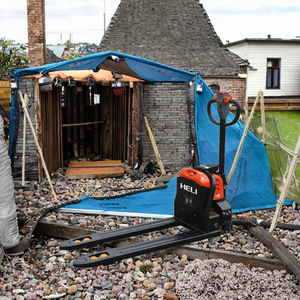 מלגזה חשמלית מיני Heli דגם חדש 1.5t1.8t 2t עם סוללת ליתיום, אורך מזלג 1160 מ\\\"מ, אחריות לשנה, דגם סיני AZCC Solid - Product Image 4