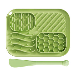 Tapis de nourriture <span class=keywords><strong>pour</strong></span> animaux de compagnie en silicone, bols et mangeoires <span class=keywords><strong>pour</strong></span> animaux de compagnie, <span class=keywords><strong>anti</strong></span>-<span class=keywords><strong>débordement</strong></span>, ventouse, bol de nourriture <span class=keywords><strong>pour</strong></span> animaux de compagnie, nettoyage facile - Product Image 5