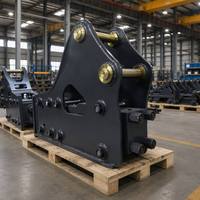 Marteau hydraulique de type triangle supérieur HB05R pour micro-mini-excavatrice de 1 à 2,5 tonnes