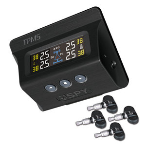 Spy năng lượng mặt trời xe bên ngoài áp suất lốp không dây <span class=keywords><strong>TPMS</strong></span> Cảm biến áp suất lốp giám sát áp suất lốp hệ thống lập trình <span class=keywords><strong>TPMS</strong></span> - Product Image 1