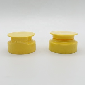 <span class=keywords><strong>Bouchon</strong></span> de bouteille à pression jaune de 38 mm de qualité <span class=keywords><strong>alimentaire</strong></span> industrielle, en plastique PP avec valve en <span class=keywords><strong>silicone</strong></span>, pour bouteille de miel liquide - Product Image 6