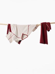 Camiseta de bloque de color con cuello en V a la moda para hombre-Ajuste moderno con mezcla de algodón cómoda, ideal para capas, eventos Casuales - Product Image 5