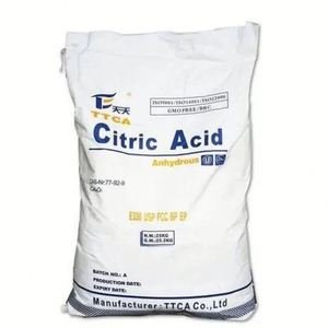 Ácido Cítrico de Alta Pureza en Bolsa de 25 kg, Aditivo Alimentario para Bebidas, Ácido Cítrico a Granel - Product Image 1