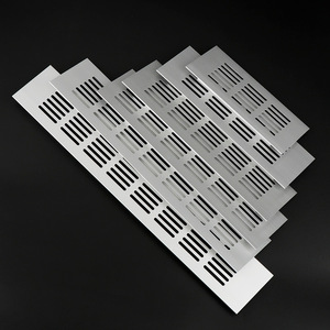 Aluminum Alloy Vent Cover Cabinet Heat Dissipation Grille Breathable Mesh Modern Simple Design for Cabinet Doors - Product Image 3
