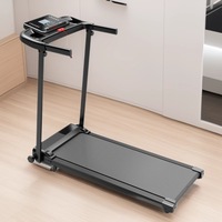 Tapis roulant électrique pliable silencieux à usage domestique avec moteur et fonction de montée en côte, unisexe, vente chaude