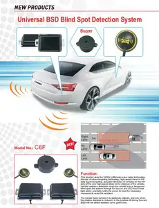 24ghz Bsd Radar Blind Spot Detection System For Car