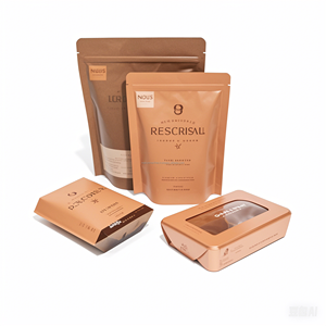 ถุงซิปล็อคแบบตั้งได้มีช่องเปิดและปิดด้วยตนเองมีสีขุ่นกำหนดเอง - Product Image 2