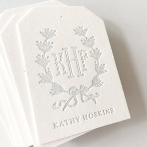 Biglietti da Visita Personalizzati con Calligrafia e Stampa Tipografica per Piccole Imprese, Biglietti di Ringraziamento per Matrimoni, Biglietti di Auguri, Etichette Regalo - Product Image 2