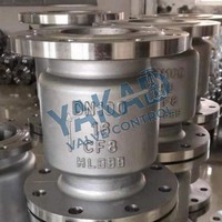 Vanne de retenue en acier inoxydable, type à soufflet, à brides, classe RF 150, pour l'eau, l'huile, le gaz et le traitement chimique