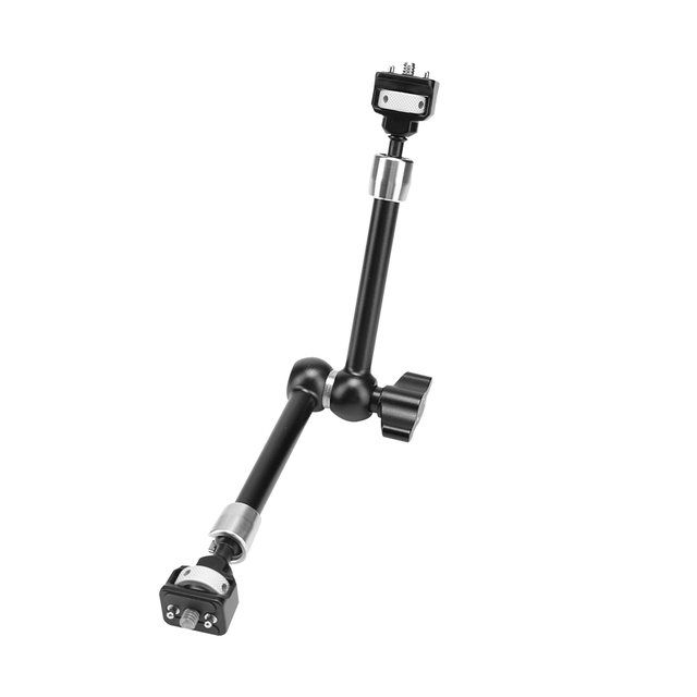 E-IMAGE EI-A77P 11" Micro Arm with Anti-Rotation Photo Camera Accessories for Monitor LED Light Microphone
