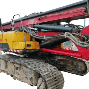 Hot Sell Used Sany SR150 Rotary <b>Drilling</b> Rig Diesel Powered 600mm Max Crawler Mobility Gearbox <b>Pump</b> Motor Engine for Sale - Product Image 2