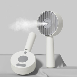 Brosse vapeur pour animaux de compagnie, pour chats et chiens, peigne pulvérisateur de toilettage, fournitures pour animaux, brosse autonettoyante pour l'élimination des poils, brosses vapeur pour chats - Product Image 1