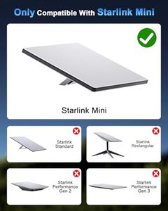 Soporte Magnético para Techo de Auto Starlink Mini OEM, Construcción de Acero, Fuerte Sujeción Magnética, Instalación Rápida, Resistente a la Intemperie, Protector para Camioneta SUV - Product Image 4