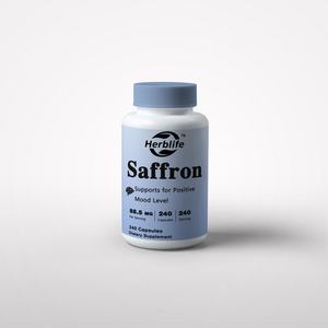 Venta Caliente OEM - Personalizable - Extracto de Azafrán 88.5mg, 240 Cápsulas - Cápsulas Vegetarianas, Sin OMG, Sin Gluten - Product Image 1