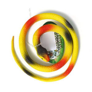 75 सेमी सॉफ्ट प्लास्टिक सरीसृप tpr सांप खिलौना - Product Image 5