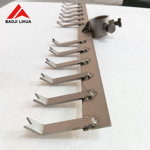 Titanium <span class=keywords><strong>valley</strong></span> supply Gr2 Gr4 Plantilla de titanio personalizable para anodizado - Product Image 3