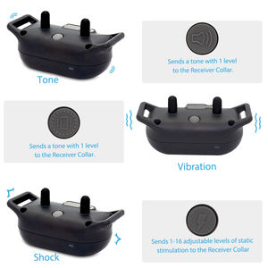 ECollar de nailon profesional para entrenamiento de perros, Equipo Impermeable recargable por USB con Control remoto vibratorio, <span class=keywords><strong>Collar</strong></span> de choque para perros - Product Image 5