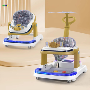 Marche-bébé électrique multifonctionnel, chariot d'activités pour tout-petits en plastique, jouet pour enfants, chariot à pousser pour bébé - Product Image 3