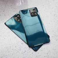 Coque de téléphone portable RTS Note10lite en verre pour Samsung Note10lite, coque arrière en verre pour batterie, téléphones mobiles pouvant remplacer la coque arrière