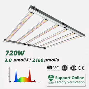 Giá rẻ nhất thương mại hydroponics Samsung chip quang phổ đầy đủ 720 wát LED phát triển đèn cho thương mại Nhà máy trong nhà - Product Image 1
