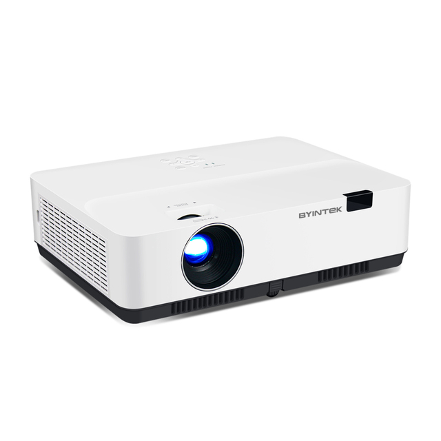 BYINTEK K400 XGA 3LCD 5000 Lumens Projector Full HD 4K LED Outdoor Movie Advertise Education 4K 3D Beamer