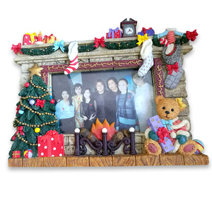 Tùy chỉnh <span class=keywords><strong>polyresin</strong></span> khung ảnh hoàng hôn ván lướt sóng bãi biển cát plam cây giữ một 3x5 ảnh đại dương động vật 3D nhựa khung ảnh - Product Image 6