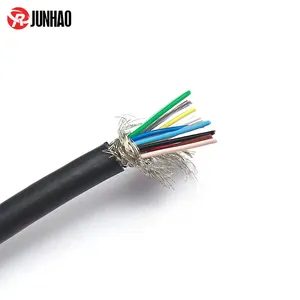 14 core Coaxial Cable 26awg FEP Wire with Silicone Jacket 14 Cores Shielded Cable