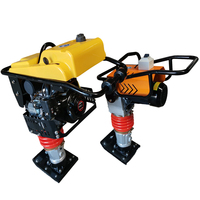 Prix abordable Cric de saut Compacteur Type essence Marteau de bourrage Machine à essence Tamping Rammer Moteur électrique fourni 80