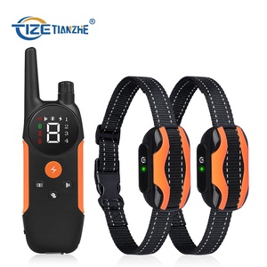 2000 feet waterproof Rechargeable vibrating dog Aboyant training electric shock remote dog training collar - Product Image 1