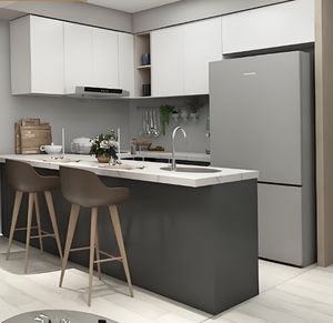 Armarios de cocina modulares de diseño personalizado Colección de armarios del fabricante - Product Image 6