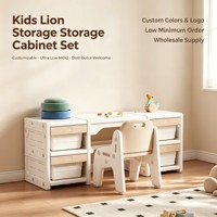 Meuble de rangement multifonction pour jouets de bébé, armoire à tiroirs en plastique, chaise de bureau, rangement pour jouets, livres et articles divers