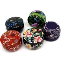 Pot à bougie miniature de luxe de 2 oz avec couvercle, vide, pour cadeau, bougie parfumée en cire de soja, boîte en métal ronde, boîte à bougie en métal