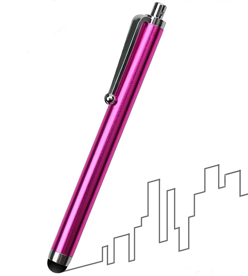 Colorful Universal Metal Touch Screen Capacitive Stylus Pens For Samsung Smart Phone Tablet