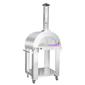 New Style <strong>Outdoor</strong> <strong>Wood</strong> <strong>Fired</strong> Stainless Steel <strong>Pizza</strong> <strong>Oven</strong> in China - Product Image 1