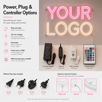 Enseigne néon LED personnalisée, décoration murale sur mesure, lumière néon en silicone pour chambre, mariage, fête, événement, bar, café, logo d'entreprise