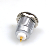 Connecteur circulaire coaxial série S Le Mo 1pin 00S-3S 1 broche droit auto-bloquant Push-Pull