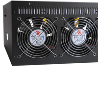 Boîtier rack 12GPU de meilleure qualité avec boîtier B250-D12P-D3 Onda HDD Game GPU Motherboard Rig Frame Case