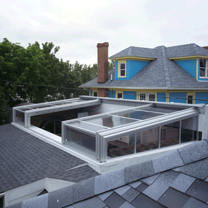 Tragaluz Retráctil Arquitectónico Moderno Deslano, Ventana de Techo con Estructura de Aluminio y Apertura Automática para Proyectos de Viviendas de Alta Gama - Product Image 2